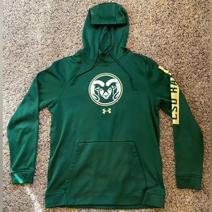 Colorado State Hoodie. Under Armour Cold Gear. Adult Medium.
